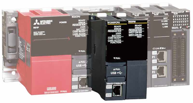 Mitsubishi Electric Automation's iQ-R Series control platform incorporates sequence, motion, safety, process, and C language control into one platform and is designed for the automotive, food and beverage, material handling, and electronics manufacturing