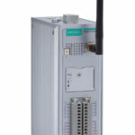 Moxa's ioLogik 2542-WL1 and 2512-WL1 (pictured) remote data acquisition devices are designed to support Ethernet, serial and WLAN interfaces for Industrial Internet of Things applications. Courtesy: Moxa