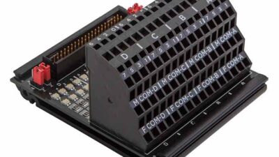 Opto 22's SNAP-UDC-HDB-G4 breakout board provides 32-point SNAP digital I/O modules with fused outputs and isolated inputs and the compact SNAP-UDC-HDB board saves panel space and simplifies field wiring. Courtesy: Opto 22