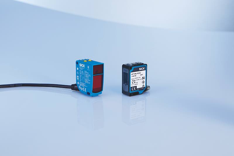 Sick's PowerProx photoelectric sensor series uses time-of-flight laser scanning technology and features four variants that can be used in automotive and packaging applications. Courtesy: Sick