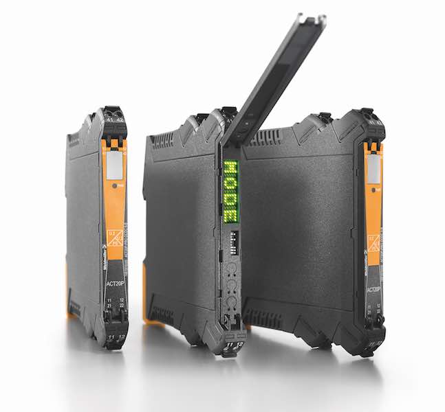 Weidmuller's ACT20P-PRO DCDC II is a user configurable analog signal conditioner designed to offer secure isolation and precise conversion of current and voltage signals for applications ranging from machine panel control to process automation. Courtesy:
