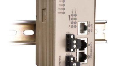 Westermo's DDW-242 (pictured) and DDW-242-485 industrial Ethernet line extenders are used to establish long-distance, high-speed remote connections between simple or complex Ethernet networks using existing copper cables and can operate in extreme industr