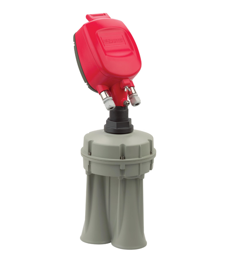 The BinMaster 3DLevelScanner series is designed to provide continuous, non-contact level measurement and measures multiple points within the bin and can be used for tanks, silos, domes, warehouses, open bins and piles. Courtesy: BinMaster