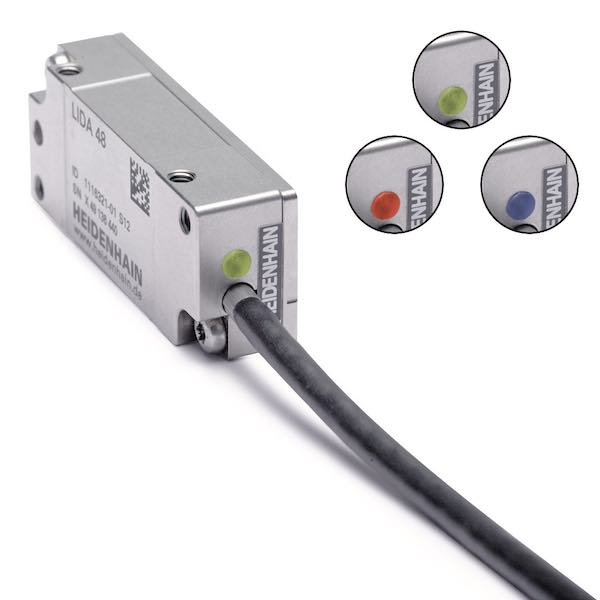 Heidenhain's redesigned LIDA 400 series linear encoder is designed for several applications including coordinating measuring machines, linear motion stages, wafer inspection, waterjet cutting, and other related applications. Courtesy: Heidenhain