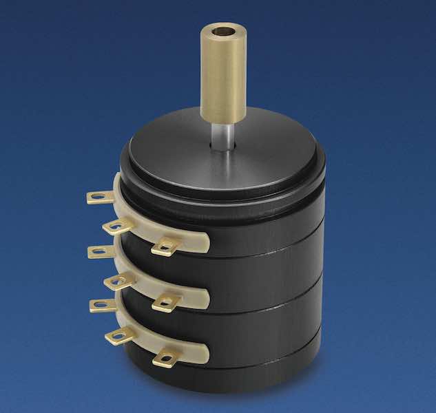 Novotechnik's P2500-M series of angle sensors are designed for a range of applications and extreme environments such as ship controls, off-highway and construction vehicles. Courtesy: Novotechnik