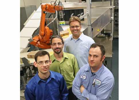 An automated parcel singulation system that uses ROS-Industrial (ROS-I) for object recognition began trials at an order-fulfillment warehouse in fall 2015. This program was a collaborative effort between ABB and the ROS-I team. The system will be applied