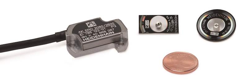Heidenhain's ERO 2000 series encoder is designed for applications such as piezo and galvanometer motors, micro positioning for goniometers, spindles, and other metrology applications. Courtesy: Heidenhain