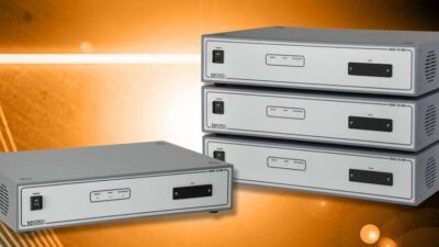 Micro-Measurements' System 9000 StrainSmart Data Acquisition System is designed for test and measurement applications in the automotive, aerospace, rail, consumer, and military testing industries. Courtesy: Micro-Measurements