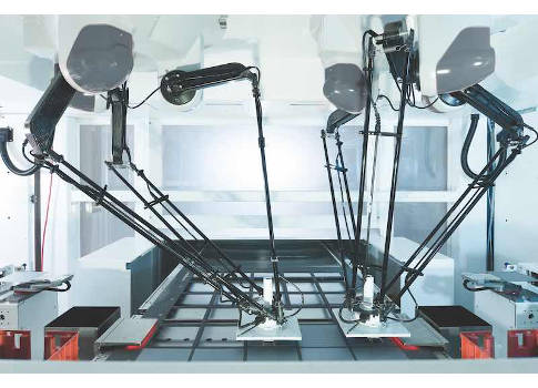 The delta robot poses a risk of damage to itself and its load. Servotronix first considered the potential of dynamic modeling to resolve performance issues experienced by a manufacturer of high speed delta robots used in the semiconductor industry. Servot