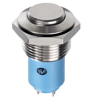 Apem has added three models to their AV series of pushbutton switches and are designed to withstand adversity such as rain, frost, ultraviolet rays, and vandalism. Courtesy: Apem