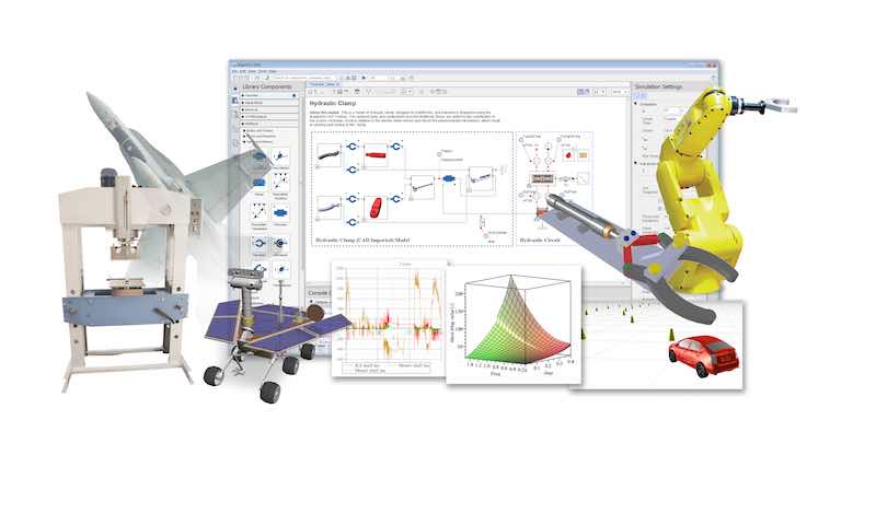 Maplesoft's upgraded modeling and simulation platform, MapleSim 2016, is designed features additions that include interface changes to improve workflow as well as an expanded multibody component library to support contact modeling. Courtesy: Maplesoft
