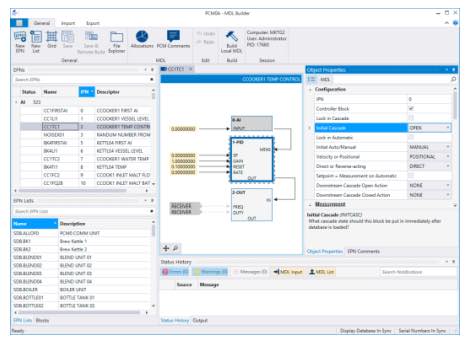 NovaTech's updated DCS software, D/3 Version 15 (D3v15) adds features that are focused on modernizing configuration, improving operator interfaces, and facilitating reporting. Courtesy: NovaTech