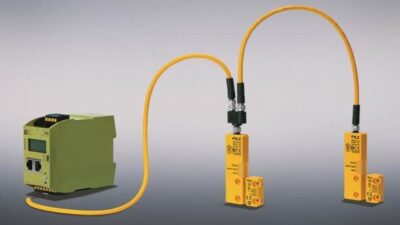 Pilz's Safety Device Diagnostics solution is comprised of a fieldbus module, junction and safe sensor technology and is designed to enable a wide range of sensor data to be called up including over distance. Courtesy: Pilz