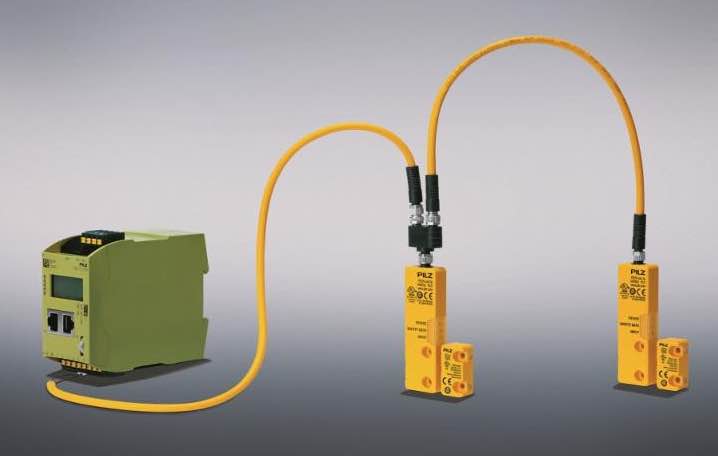 Pilz's Safety Device Diagnostics solution is comprised of a fieldbus module, junction and safe sensor technology and is designed to enable a wide range of sensor data to be called up including over distance. Courtesy: Pilz