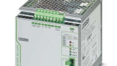 Phoenix Contact's Quint UPS-IQ 500 VA AC uninterruptible power supply (UPS) is an industrial control cabinet that has received UL 1778 Recognition and is certified for Class I, Division 2 hazardous locations. Courtesy: Phoenix Contact