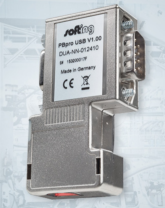 Softing's PBpro USB is a compact Profibus master interface designed for tasks such as network configuration and device parameterization to plant maintenance and production data acquisition. Courtesy: Softing
