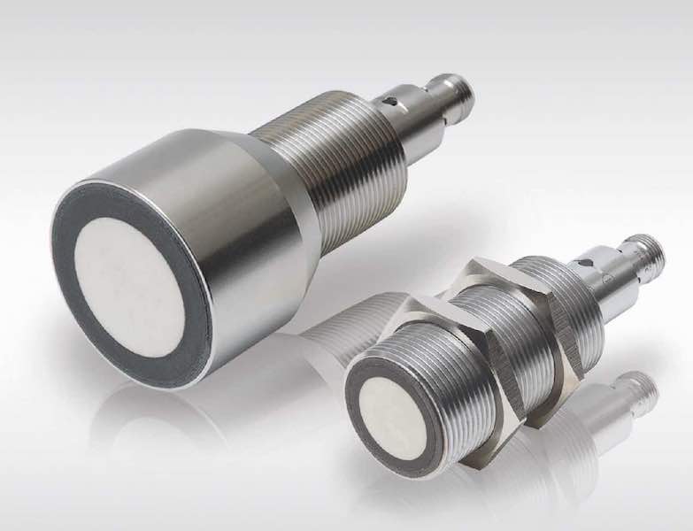 Turck's RUU/3GD ultrasonic sensors are designed for fill level applications in tanks or feeder applications and their rust-proof and acid resistant surface made from stainless steel is also resistant to aggressive media. Courtesy: Turck