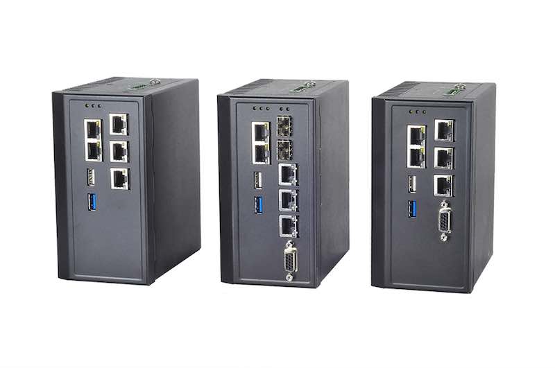 Lanner's LEC-6032 is an industrial grade appliance with the capability to operate under wide temperature ranges and provide connectivity to communicate with programmable logic controllers (PLCs) and human-machine interfaces (HMIs). Courtesy: Lanner Electr