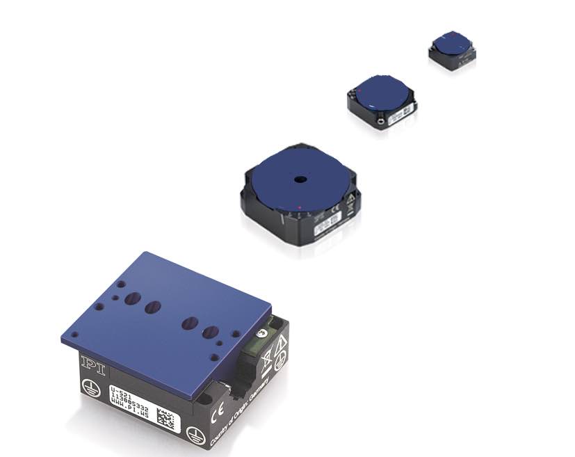 The U-521 miniature linear positioner from Physik Instrumente (PI) is driven by patented ultrasonic ceramic motors. Courtesy: Physik Instrumente