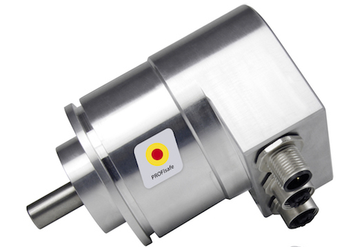 Posital's safety-rated Ixarc rotary encoders are designed for critical applications such as industrial robots or material handling equipment, where loss of control could result in hazardous situations. Courtesy: Posital