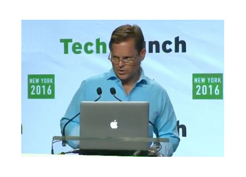 Siri CEO Dag Kittlaus demonstrated Viv, which is an artificial intelligence (AI) platform that enables developers to distribute their products through an intelligent, conversational interface. Courtesy: The Robot Report
