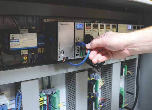 Figure 1: Ethernet is widely used in industrial automation systems to make a wide variety of connections. Courtesy: AutomationDirect