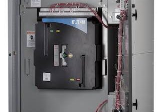 Eaton's contactor-based Automatic Transfer Switch (ATS) is rated for 2000 to 3000 A and is designed to shift power loads from a normal power source to the emergency source. Courtesy: Eaton