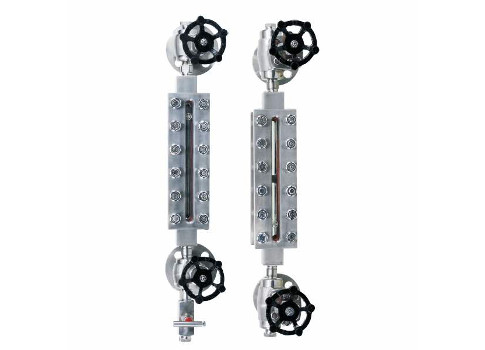 Reflex level gauges are designed to detect the difference in refractive indices of vapor and liquid and level detection and can be used in a number of process applications. Courtesy: Dani Kate