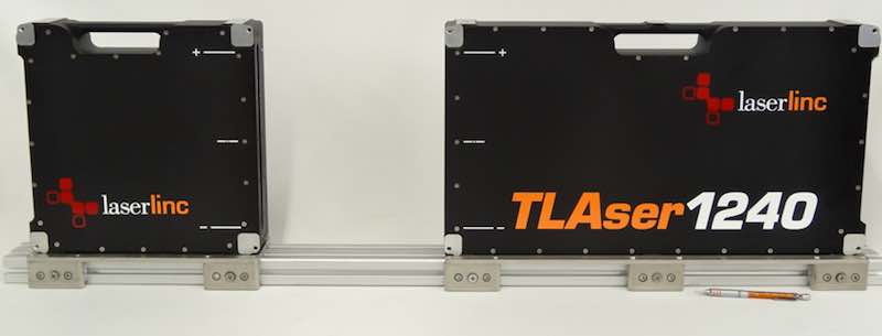 LaserLinc's TLAser1240 scanning laser micrometer is a single-axis diameter gauge that is designed for use in industries such as metal, glass, wire and cable, and plastics and rubber extrusion. Courtesy: LaserLinc