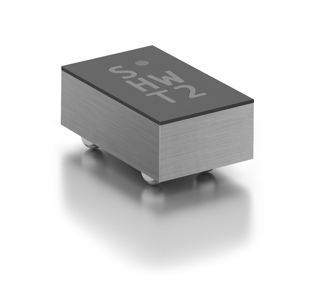 Sensirion's SHTW2 is a wafer-level chip-scale package (WLCSP) humidity sensor that comes in a flip chip package and has an operating temperature measurement range of -30 to 100 C. Courtesy: Sensirion