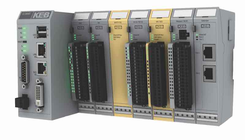 KEB America's C6 Smart iPC is designed for applications requiring coordinated real-time motion control. Courtesy: KEB America