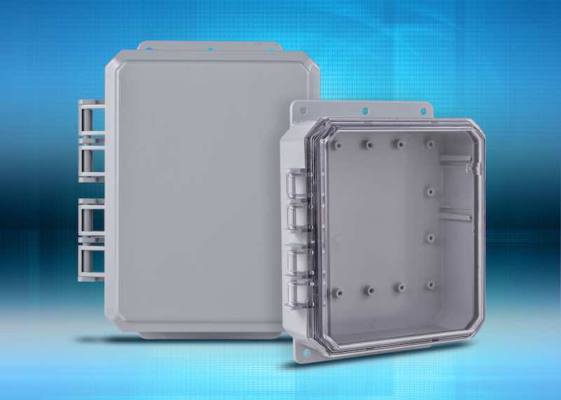 AutomationDirect's Integra polycarbonate enclosures are watertight and saltwater resistant and can be used for marine applications. Courtesy: AutomationDirect