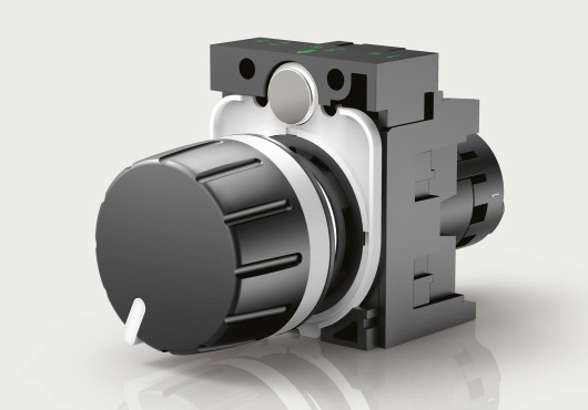 EAO Corporation's Series 45 potentiometers are mechanically turned electrical units designed to make adjustments to the resistance of machinery variably over a rotational range of 270-deg. Courtesy: EAO Corporation
