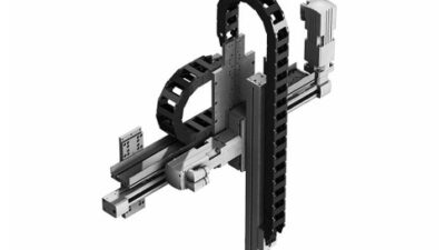 Pre-engineered actuators, including all the mechanical and electrical components, are used as functional subsystems. The manufacturer’s sizing software provides an important productivity tool for the mechatronic team. Courtesy: Festo