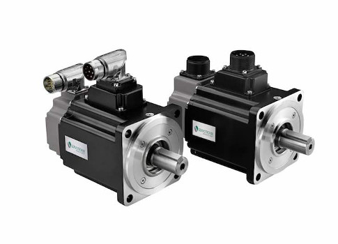 Servo motors such as these are used for a variety of demanding industrial automation applications. Courtesy: Servotronix