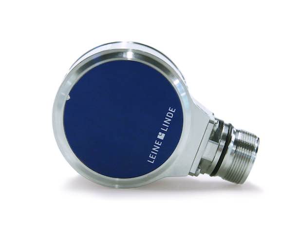 Leine and Linde's RXI and RXA 500 series of rotary encoders come in stainless steel versions and are designed for motion control applications in severe environments where regular washdown is needed. Courtesy: Leine and Linde