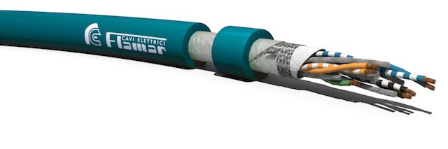 Molex has launched a series of Flamar industrial automation cables designed for signal and control equipment and networking applications. Courtesy: Molex