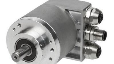 Dynapar's Hengstler AI25 absolute encoder product line features an EtherCAT interface, which allows users to integrate into virtually any system that uses the EtherCAT communication protocol. Courtesy: Dynapar
