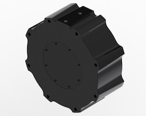 Nexen Group's Model I-300 is a spring engaged, air released, power-off brake designed to provide high torque for backlash-free holding and emergency stopping on indexers and positioning systems. Courtesy: Nexen Group