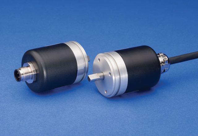 Novotechnik's RMB 3600 series of absolute multi-turn angle sensors are non-contact sensors with galvanized steel housing and stainless steel shaft with up to 100 N working shaft load. Courtesy: Novotechnik