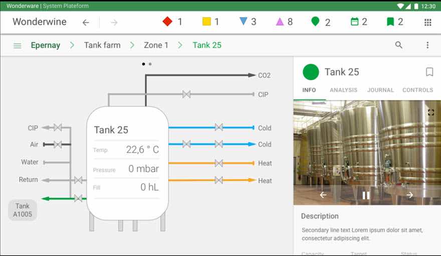 Schneider Electric's Wonderware InTouch Omni is an industrial software platform designed for beta users and third-party application developers who work with human-machine interfaces (HMIs) and supervisory control and data acquisition (SCADA) systems. Cour