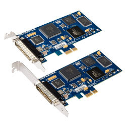 Sealevel's 5104e low profile PCI express (PCIe) synchronous serial interface is designed for serial applications such as radar, telemetry and wide area network (WAN) connectivity. Courtesy: Sealevel