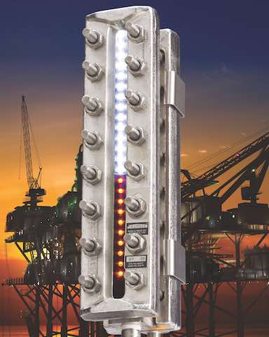Clark-Reliance's Jerguson LumaStar EPL-316 offshore illuminator is ideal for offshore or other hazardous service environments. Courtesy: Clark-Reliance