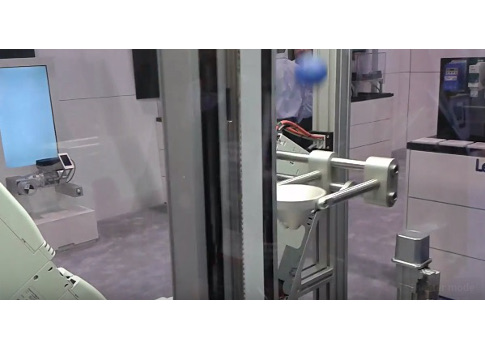 See how Lenze motors and motion control hardware and software are put to good use in a 2016 Pack Expo International demonstration of an automated juggler, in a 12-second video clip. Courtesy: Mark T. Hoske, CFE Media