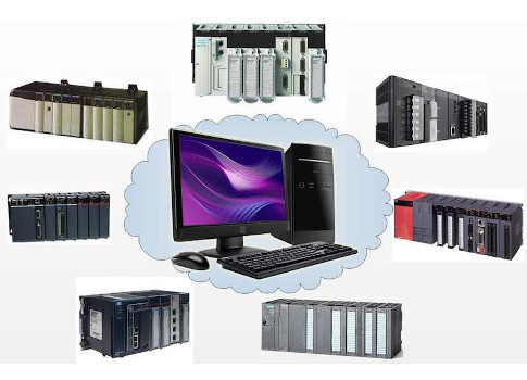 On the surface, programmable logic controllers (PLCs) and computers are similar, but PLCs can perform discrete and continuous control functions that a computer can't. Courtesy: Automation Primer