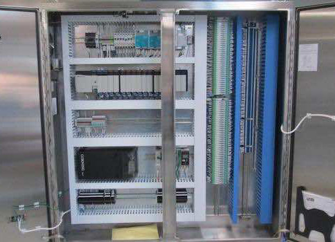 Good control panel design should feature strong layout and component placement, labeling, panel sizing and component spacing, and wireway design. Courtesy: Cross Company