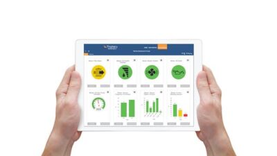 The PumpSense sensor-based system from Prophecy Sensorlytics is a predictive diagnostics technology to alert pump/blower users to developing problems and prescribe fixes without any need for outside support, expertise, or data analysis. Courtesy: Prophecy