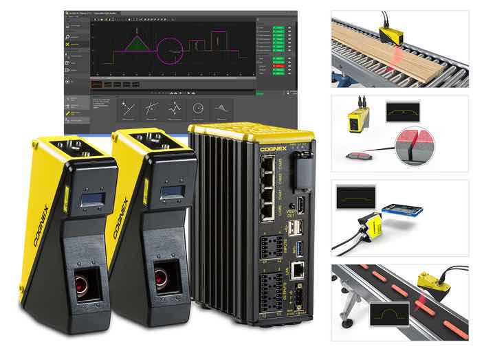 Cognex Corporation's In-Sight Laser Profiler, an easy-to-use measurement system is designed for industries such as automotive, electronics, consumer products, and food and beverage. Courtesy: Cognex