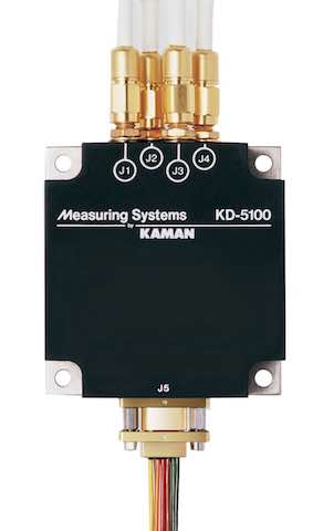 Kaman Precision Products' KD-5100 differential measurement system is designed to provide resolution to a nanometer of positional change. Courtesy: Kaman Precision Products