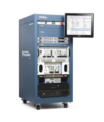 National Instruments' (NI) ATE Core Configurations are designed to deliver core mechanical, power, and safety infrastructure to help users accelerate the design and build of automated test systems. Courtesy: National Instruments